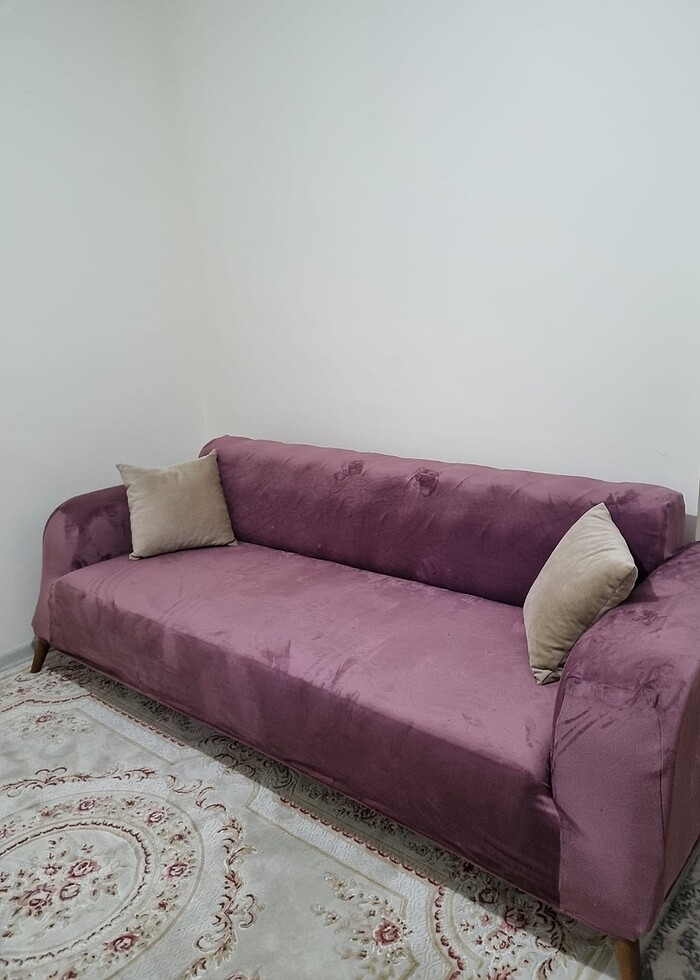 Süet kumaş koltuk örtüsü - Görsel 2