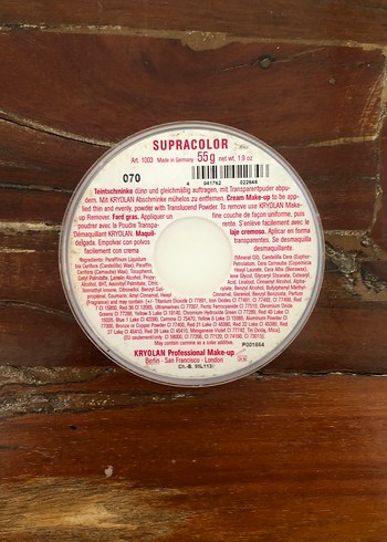 Kryolan profesyonel makyaj beyaz - Görsel 2