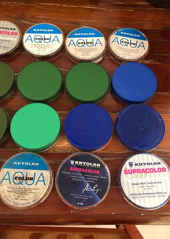 KRYOLAN Su Bazlı Makyaj Boyaları - Görsel 3