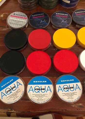 KRYOLAN Su Bazlı Makyaj Boyaları - Görsel 2