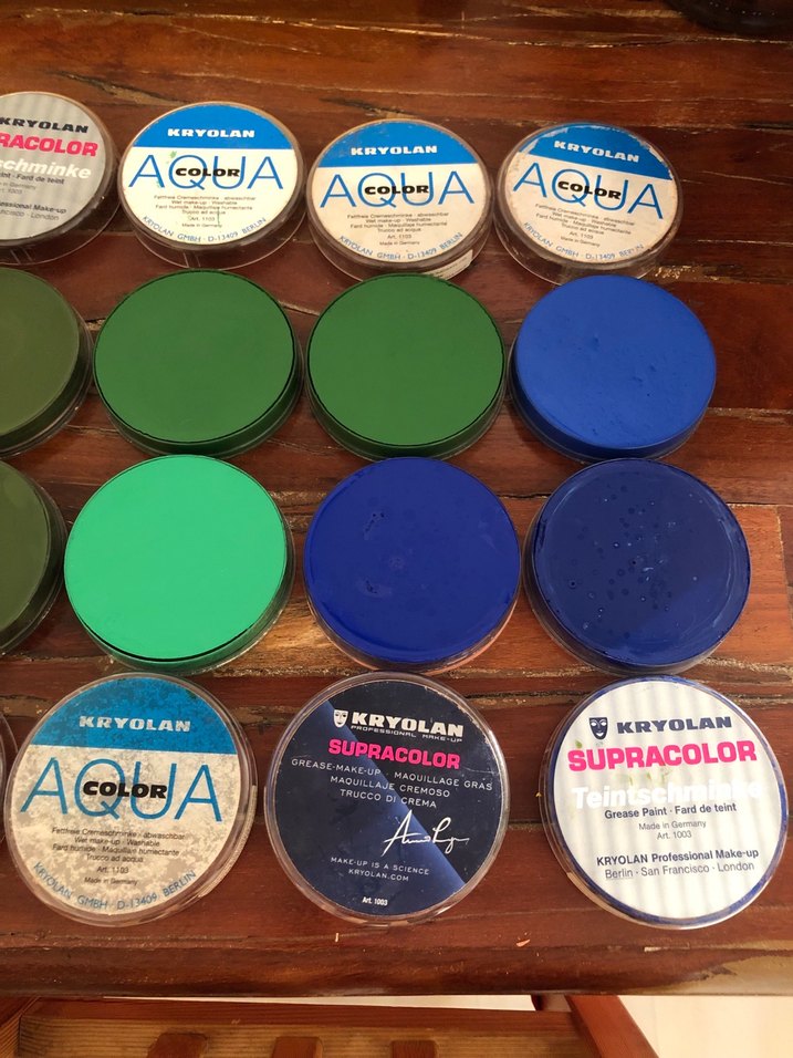 KRYOLAN Su Bazlı Makyaj Boyaları - Görsel 3