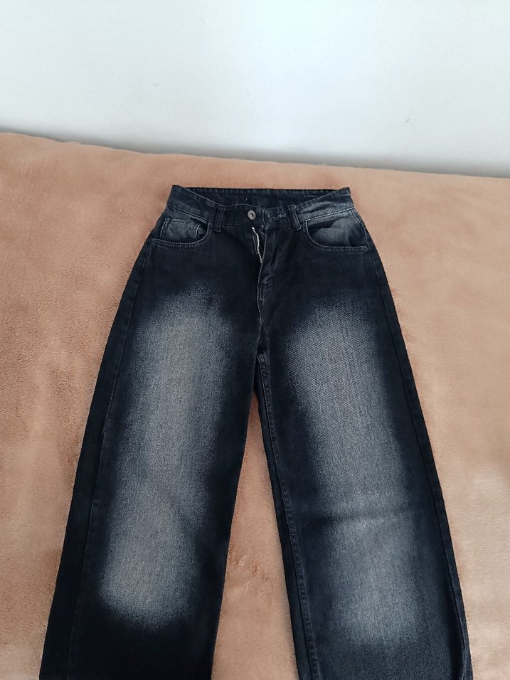 Unisex Siyah Baggy - Görsel 2