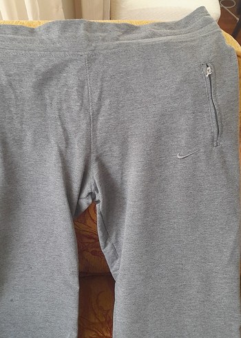Nike Gri Kadın Fermuarlı Eşofman Altı