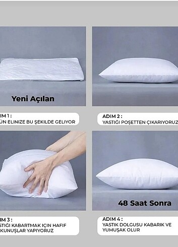 Diğer Soft Microfiber Silikon Yastık 700 Gr , Antialerjik , Otel ve Ev