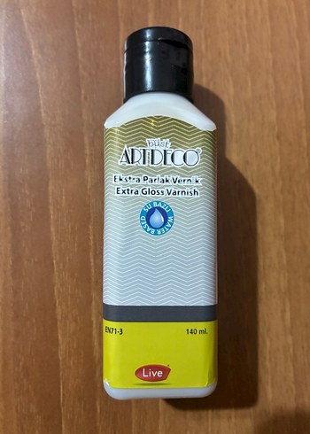 ArtDECO Ekstra Parlak Vernik 140 ml - Görsel 2