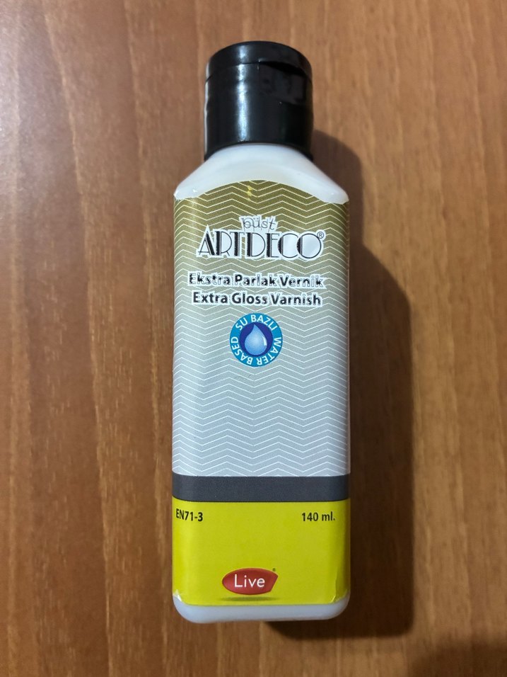 ArtDECO Ekstra Parlak Vernik 140 ml - Görsel 2