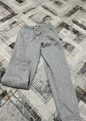 Siyah Rahat Kesim Eşofman Altı - Görsel 5