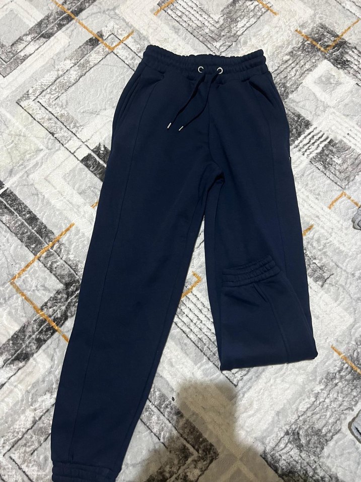 Siyah Rahat Kesim Eşofman Altı - Görsel 3