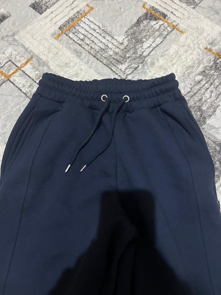 Siyah Rahat Kesim Eşofman Altı - Görsel 4