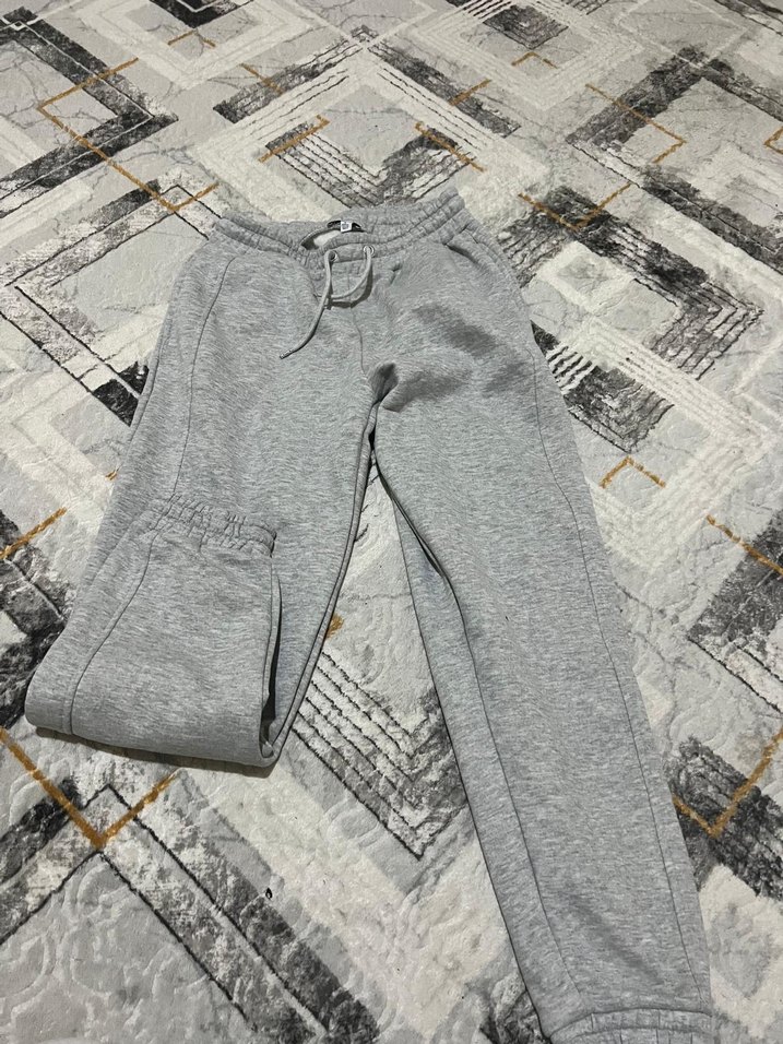 Siyah Rahat Kesim Eşofman Altı - Görsel 5