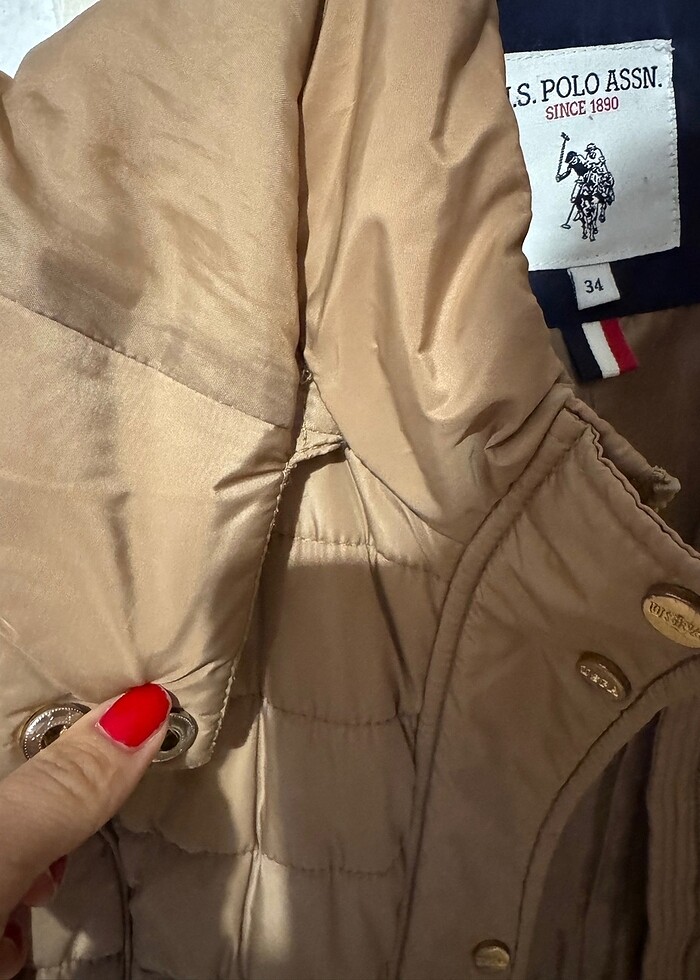 U.S.Polo Uzun Mont - Görsel 5