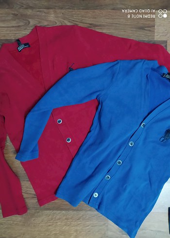 Renkli Düğmeli Erkek Çocuk Hırkası 2 adet - Görsel 2