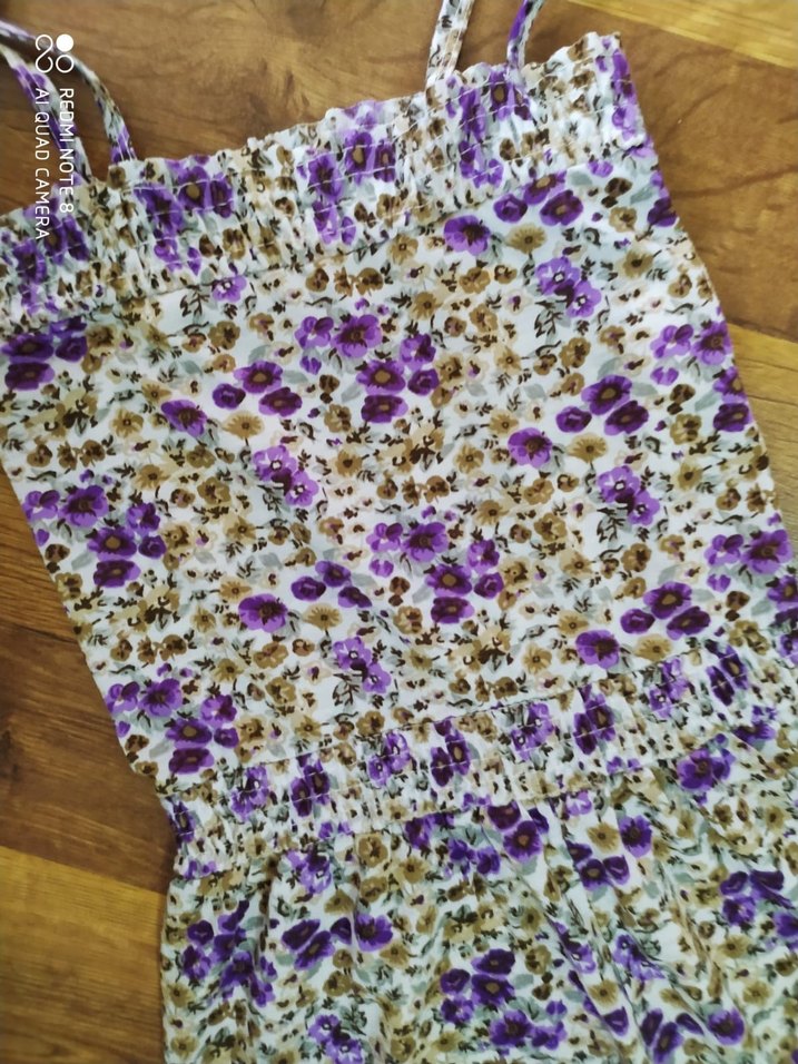 Mor Bağcıklı Dantel Detaylı Kız Tulum - Görsel 3