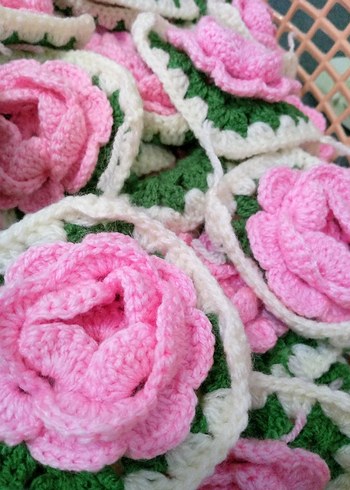 Çiçek Desenli Bohem Kadın Hırka - Görsel 7