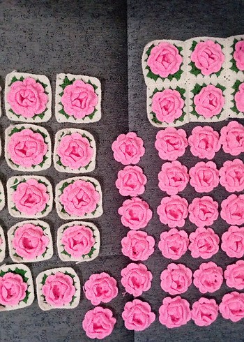 Çiçek Desenli Bohem Kadın Hırka - Görsel 15