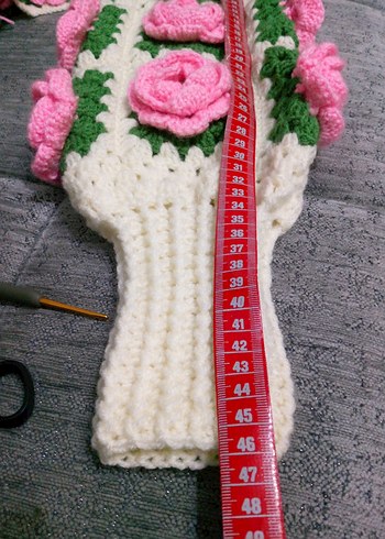 Çiçek Desenli Bohem Kadın Hırka - Görsel 10