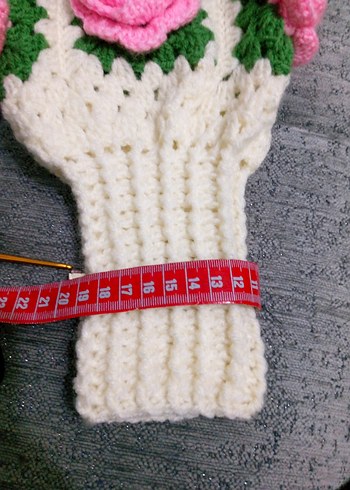 Çiçek Desenli Bohem Kadın Hırka - Görsel 9