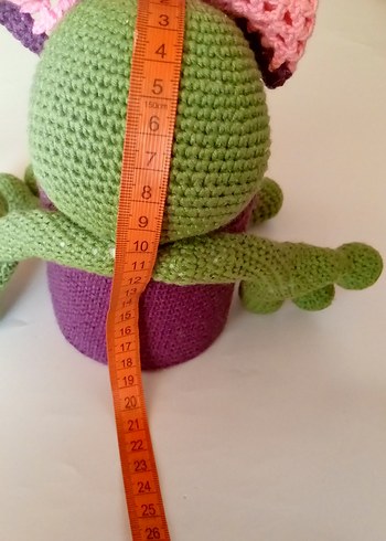 Örgü Kurbağa Kalemlik - Görsel 3