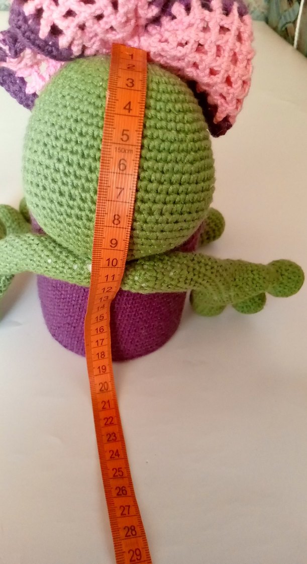 Örgü Kurbağa Kalemlik - Görsel 3