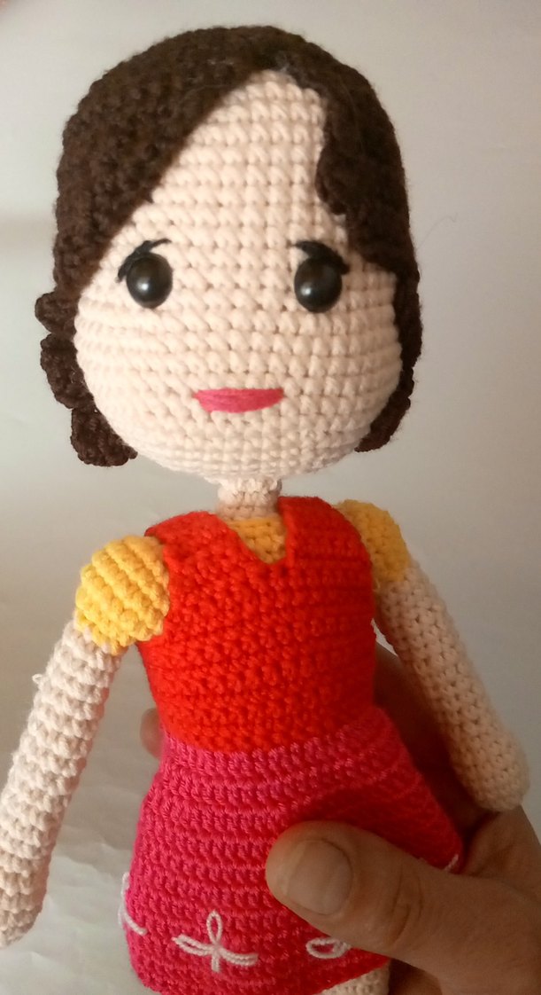 Örgü Amigurumi Heidi Bebek - Görsel 2