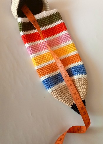 Renkli Örgü Kalemlik - Görsel 3