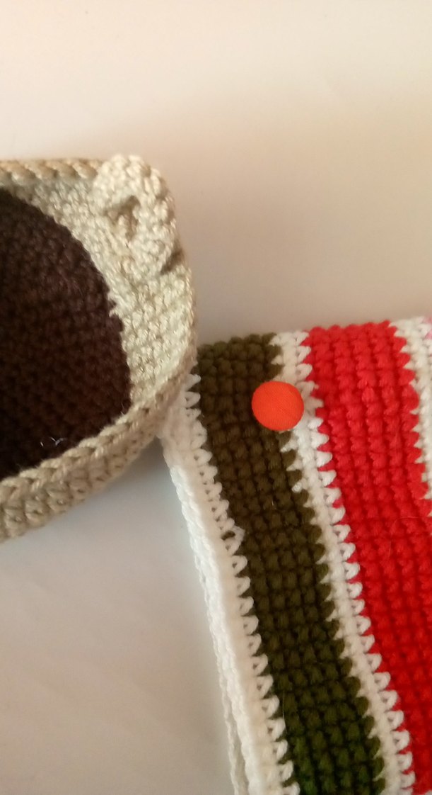 Renkli Örgü Kalemlik - Görsel 2