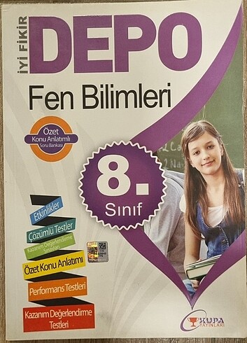 Depo 8.Sınıf Fen Bilimleri Konu Anlatımlı Soru Bankası 