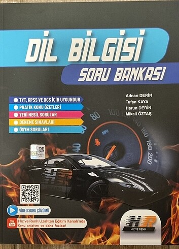 Hız ve Renk Dil Bilgisi Soru Bankası 