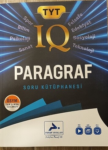 Paraf Tyt IQ Paragraf Soru Bankası