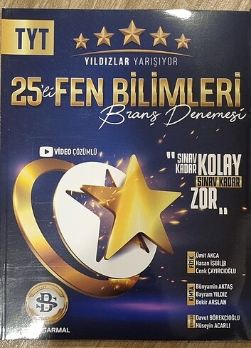 Yıldızlar Yarışıyor Tyt Fen Denemeleri 