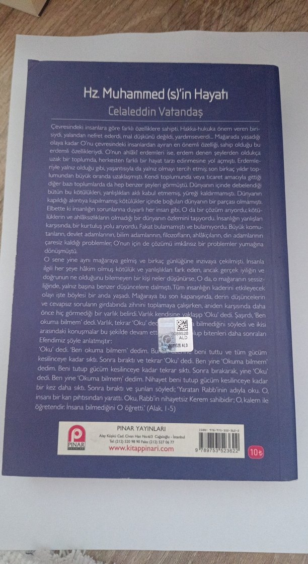 Hz. Muhammed'in Hayatı - Celaleddin Vatandaş - Görsel 2