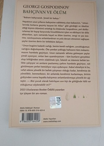 Bahçıvan ve Ölüm - Georgi Gospodinov - Görsel 2