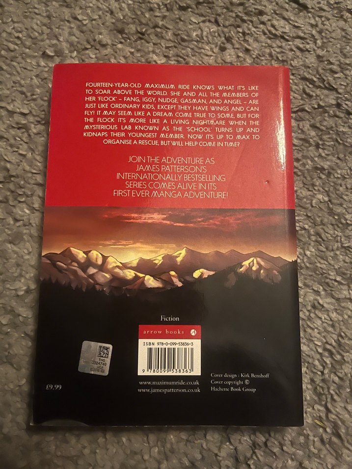 James Patterson - Maximum Ride 1 ingilizce - Görsel 2