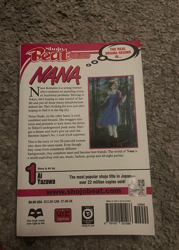 NANA Cilt 1 İngilizce