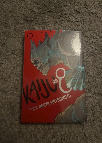 Kaiju No. 8 manga 1,2 ingilizce