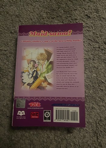 Maid-sama! 1&2 ingilizce
