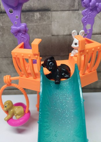 polly pocket hayvan oyuncak seti - Görsel 6