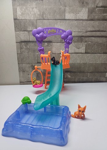 polly pocket hayvan oyuncak seti