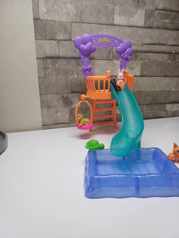polly pocket hayvan oyuncak seti - Görsel 3