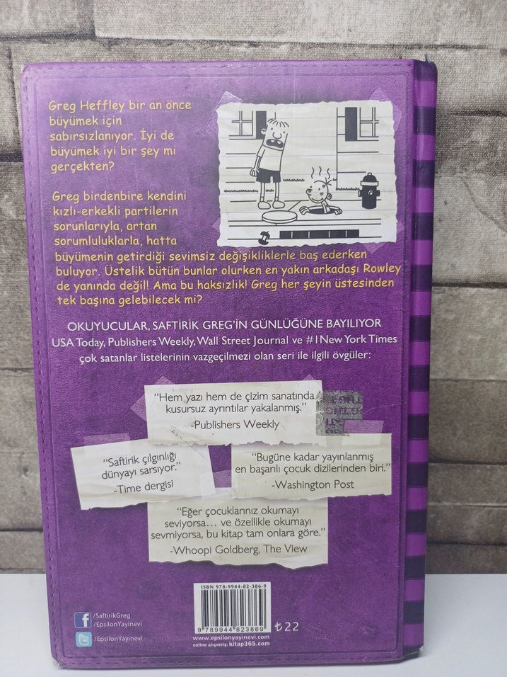 Saftirik Greg'in Günlüğü - Ama Bu Haksızlık! - Görsel 2