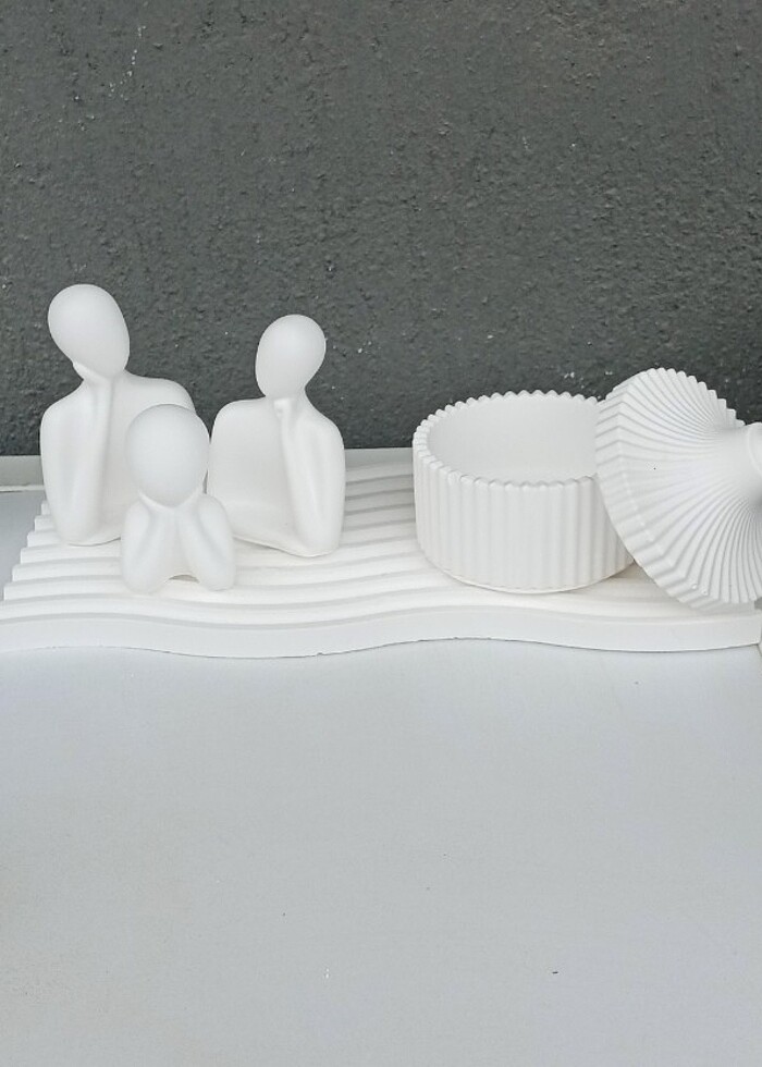 Aile figürlü biblomuz  - Görsel 2