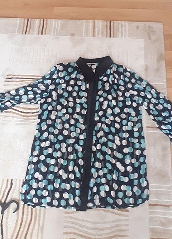 44 Beden çeşitli Renk Şifon bluz