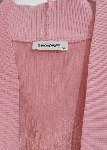 Pembe Parlak Uzun balon Kollu Kadın kimono - Görsel 3