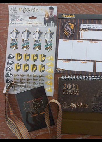 Harry Potter 2021 Altın Renkli Planlayıcı Seti - Görsel 2