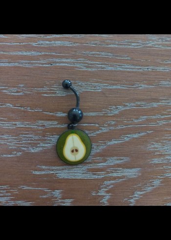 CERRAHİ ÇELİK GÖBEK PİERCİNG - Görsel 3