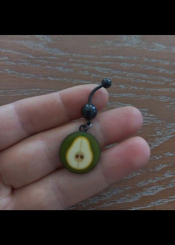 CERRAHİ ÇELİK GÖBEK PİERCİNG - Görsel 2