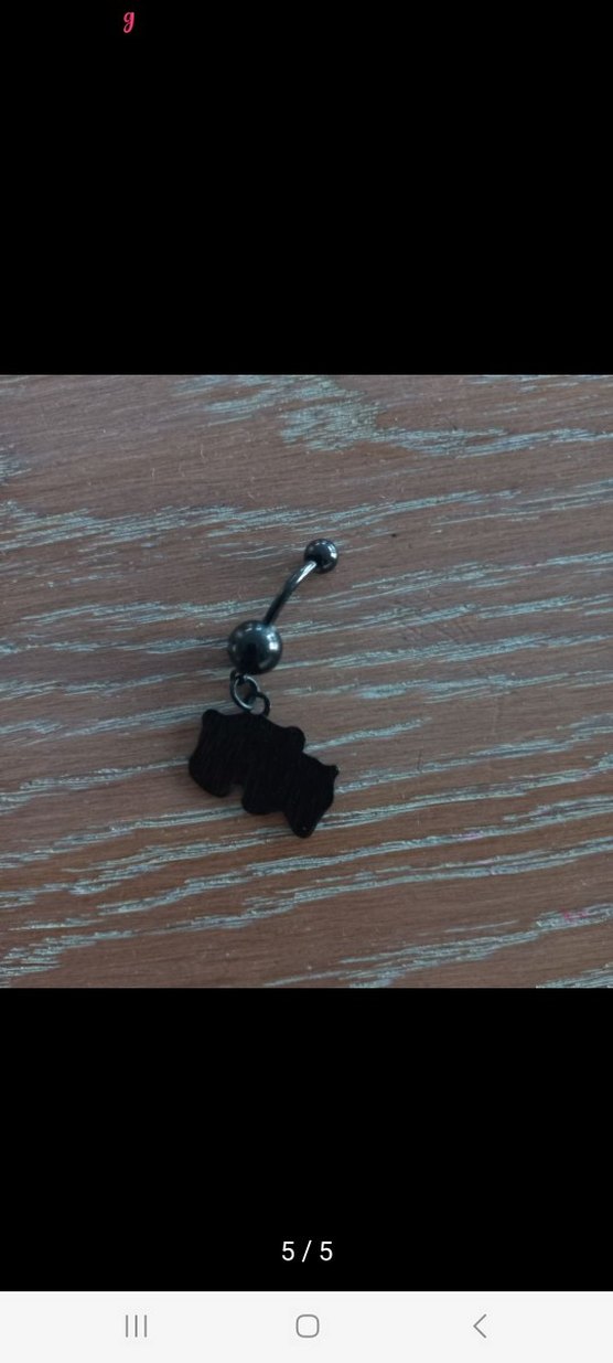 CERRAHİ ÇELİK GÖBEK PİERCİNG - Görsel 4