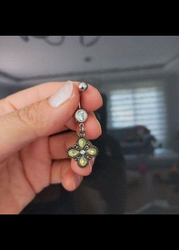 CERRAHİ ÇELİK GÖBEK PİERCİNG - Görsel 3