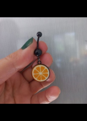 CERRAHİ ÇELİK GÖBEK PİERCİNG - Görsel 2