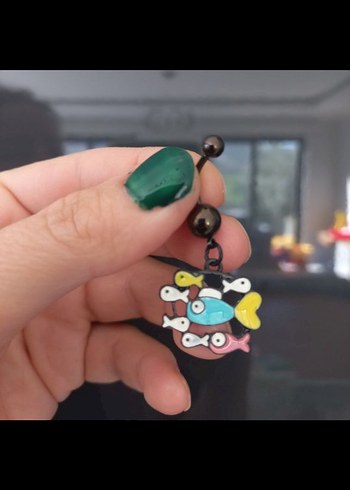 CERRAHİ ÇELİK GÖBEK PİERCİNG - Görsel 2